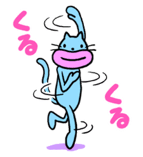 Lips cat&Lips rabbit sticker #196446