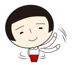 Kokeshi-Joshi sticker #196716