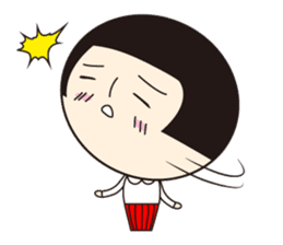 Kokeshi-Joshi sticker #196720