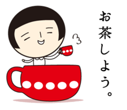Kokeshi-Joshi sticker #196725