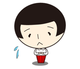 Kokeshi-Joshi sticker #196726