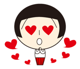 Kokeshi-Joshi sticker #196729