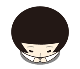 Kokeshi-Joshi sticker #196731
