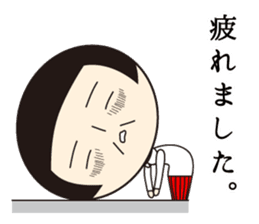 Kokeshi-Joshi sticker #196736