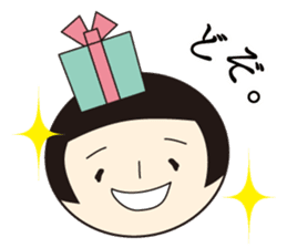 Kokeshi-Joshi sticker #196737