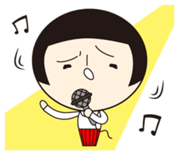 Kokeshi-Joshi sticker #196742