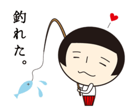 Kokeshi-Joshi sticker #196747