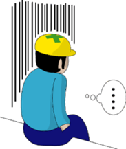 Yellow helmet sticker #196879