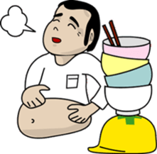 Yellow helmet sticker #196912