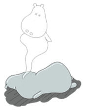 Big Blue The Hungry Hippo sticker #197160