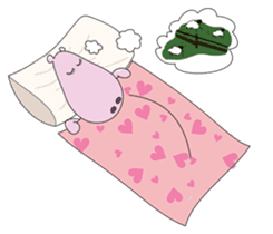 Big Blue The Hungry Hippo sticker #197163