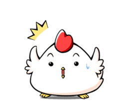Miss Chicken sticker #197202