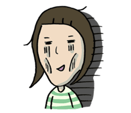 Tired mother's stamp sticker #197475