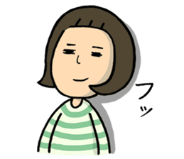 Tired mother's stamp sticker #197480