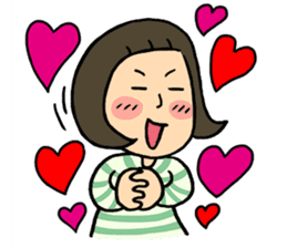 Tired mother's stamp sticker #197493