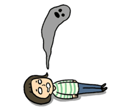 Tired mother's stamp sticker #197494