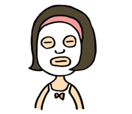 Tired mother's stamp sticker #197508