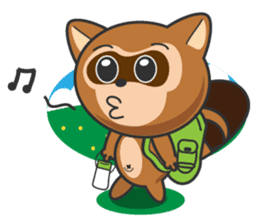 Mr. Palm Civet sticker #197623