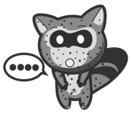 Mr. Palm Civet sticker #197637