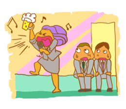 Word collection of good workers sticker #197760