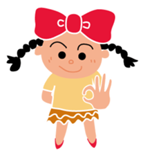 Little Red Ribbon sticker #198042