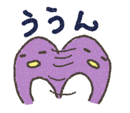 Purple Penguin sticker #198950