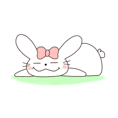 Ribbon of the rabbit