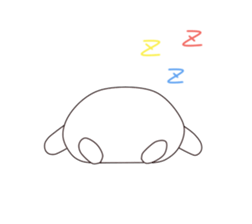 Ribbon of the rabbit sticker #199563