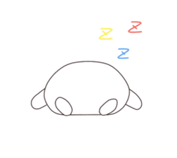 Ribbon of the rabbit sticker #199563