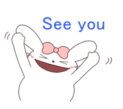 Ribbon of the rabbit sticker #199576