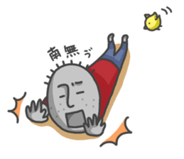 ojizousan and little bird sticker #199744