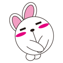 circle face 10 rabbit part 1 sticker #199982