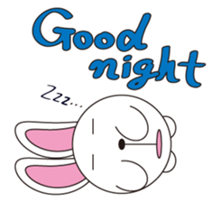 circle face 10 rabbit part 1 sticker #199990