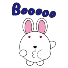 circle face 10 rabbit part 1 sticker #199991