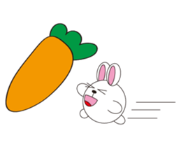 circle face 10 rabbit part 1 sticker #200002