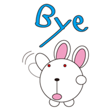 circle face 10 rabbit part 1 sticker #200016