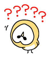 owl stamp sticker #200434