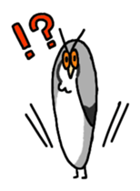 owl stamp sticker #200435