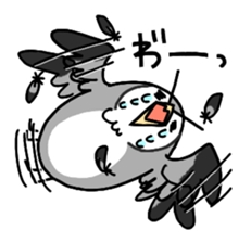 owl stamp sticker #200455