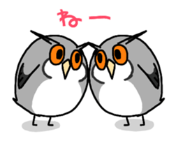 owl stamp sticker #200466