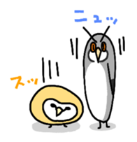 owl stamp sticker #200468