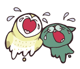 yamaimo & kagishippo sticker #201053