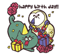 yamaimo & kagishippo sticker #201057