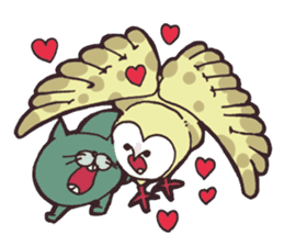 yamaimo & kagishippo sticker #201059