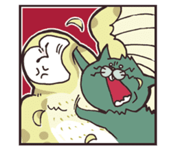 yamaimo & kagishippo sticker #201066