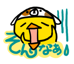 Headdress dog sticker #201415