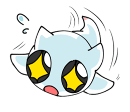 Geoduck clam And Clione sticker #201488