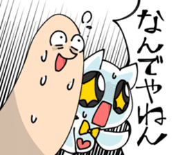 Geoduck clam And Clione sticker #201515