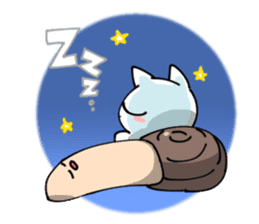 Geoduck clam And Clione sticker #201517