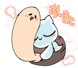 Geoduck clam And Clione sticker #201519